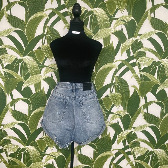 One Teaspoon Distresed denim 'High waist Bandits' - Picture 3 of 3